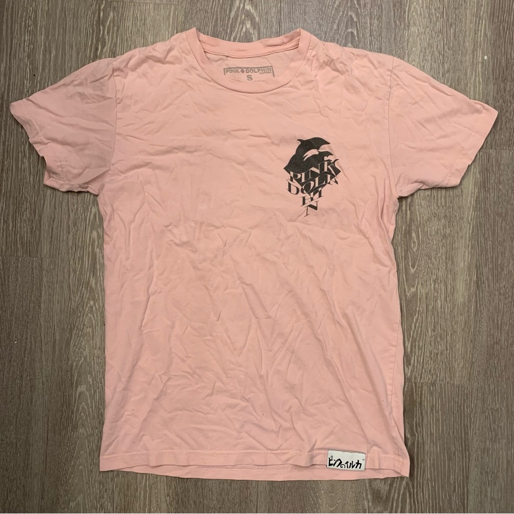 Pink Dolphin Clothing Big Logo T-Shirt Men's Size Small